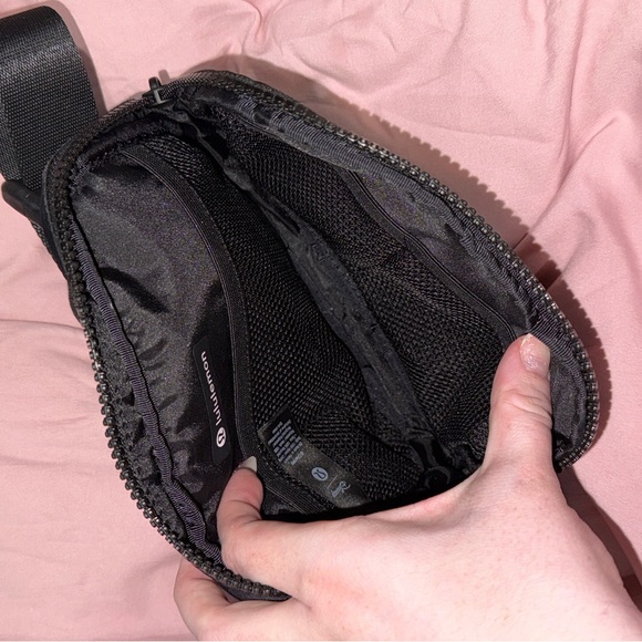 lululemon athletica Black Belt Bag with Mickey Mouse Design - Picture 4 of 4